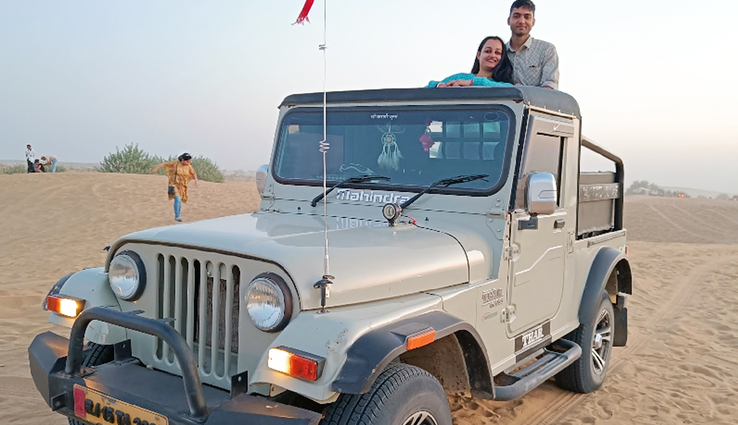 Jeep Safari in Jaisalmer